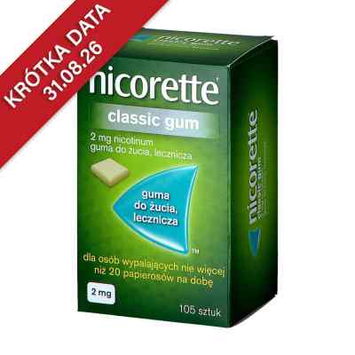 Nicorette Classic Gum guma do żucia
