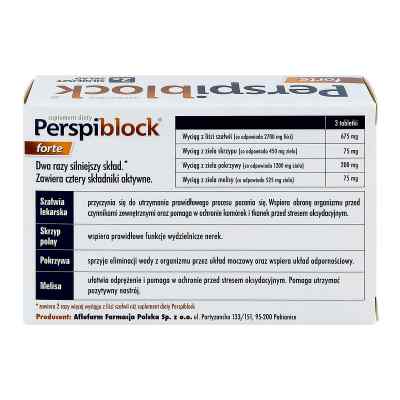 Perspiblock Forte tabletki zamów na apo-discounter.pl