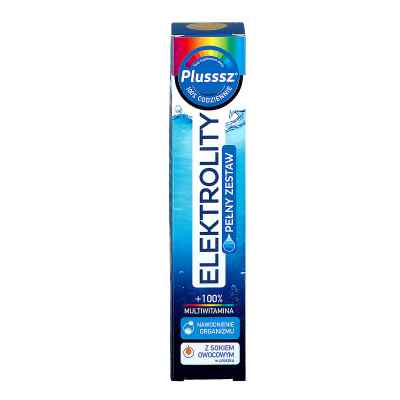 Plusssz Elektrolity+100% Multiwitamina zamów na apo-discounter.pl