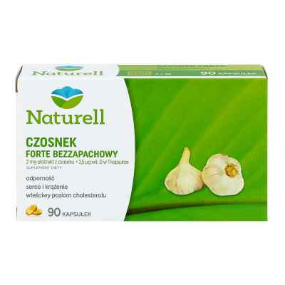 Naturell Czosnek forte bezzapachowy kapsułki zamów na apo-discounter.pl