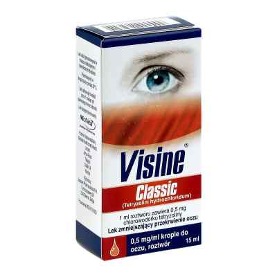 Visine Classic krople do oczu zamów na apo-discounter.pl