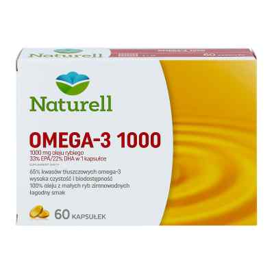Naturell Omega-3 1000 kapsułki zamów na apo-discounter.pl
