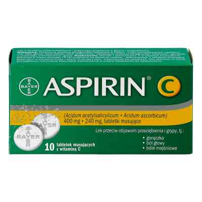 Aspirin C tabletki musujące zamów na apo-discounter.pl