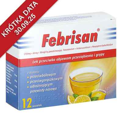 Febrisan saszetki 12  od TAKEDA PHARMA SP. Z O.O. (ŁYSZKOWICE) PZN 08300529