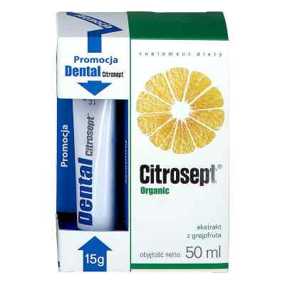 Citrosept Organic + Citrosept Dental żel 15 g zamów na apo-discounter.pl
