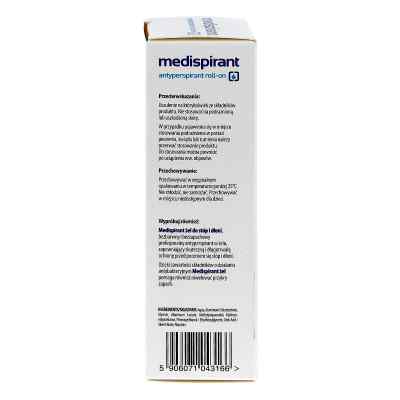 MEDISPIRANT Antyperspirant roll-on zamów na apo-discounter.pl