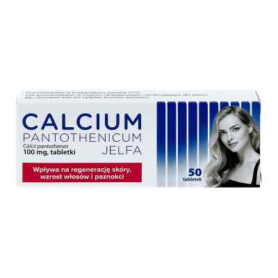 Calcium pantothenicum Jelfa 100 mg tabletki zamów na apo-discounter.pl