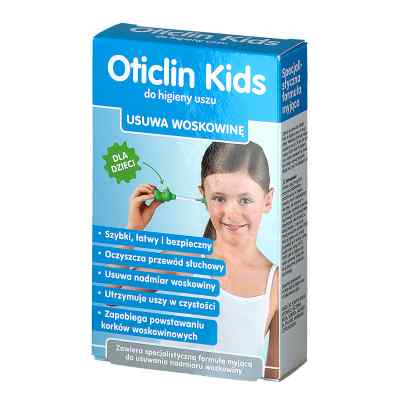 Oticlin Kids do higieny uszu zamów na apo-discounter.pl