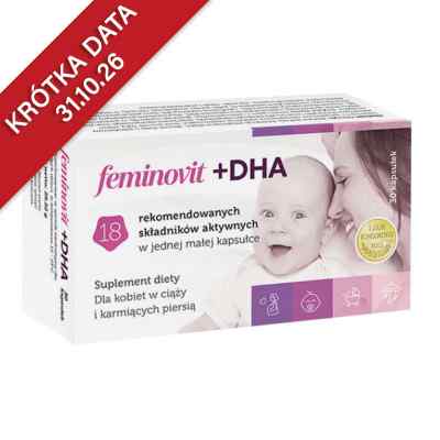 Feminovit + DHA kapsułki 30  od MASTER PHARM SP. Z O.O. PZN 08300641