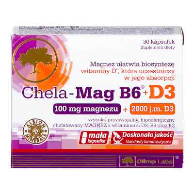 Olimp Chela-Mag B6+D3 kapsułki zamów na apo-discounter.pl