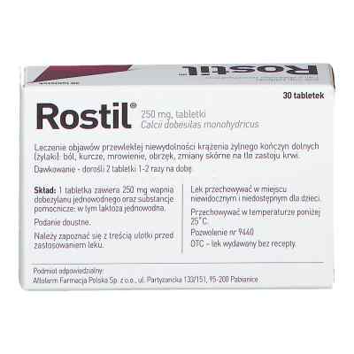 Rostil 250 mg tabletki zamów na apo-discounter.pl