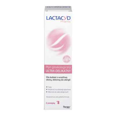 LACTACYD PHARMA ULTRA-DELIKATNY płyn ginekologiczny zamów na apo-discounter.pl