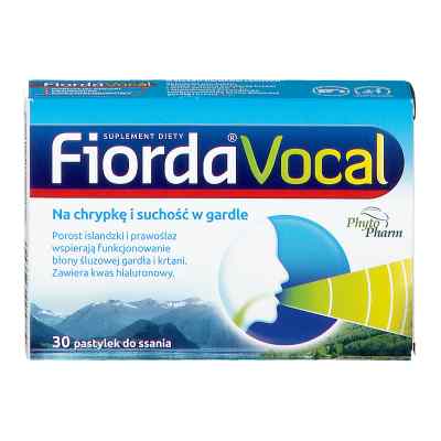 Fiorda Vocal, pastylki do ssania zamów na apo-discounter.pl