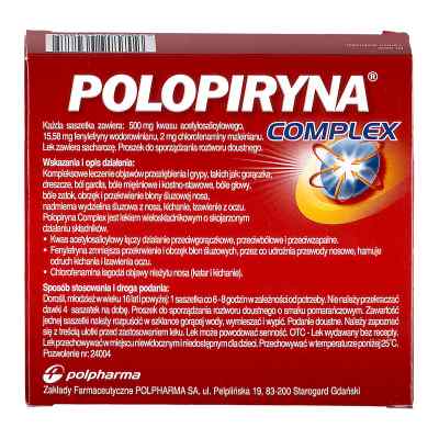 Polopiryna Complex saszetki zamów na apo-discounter.pl