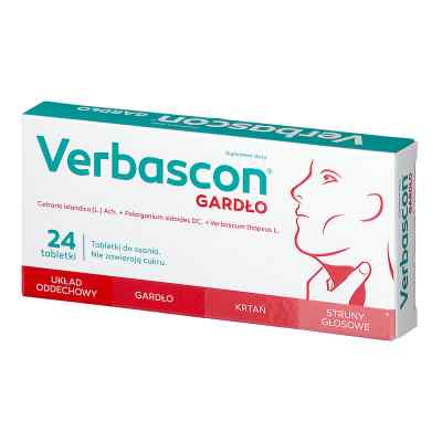 Verbascon Gardło tabletki do ssania zamów na apo-discounter.pl