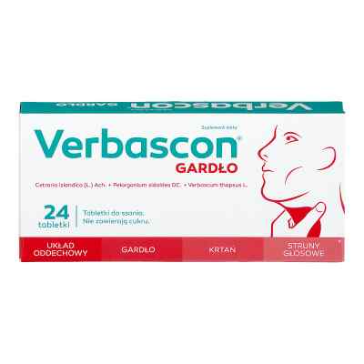 Verbascon Gardło tabletki do ssania zamów na apo-discounter.pl