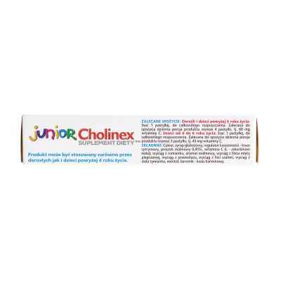 Cholinex Junior pastylki do ssania zamów na apo-discounter.pl