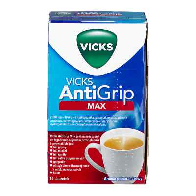 Vicks Antigrip Max saszetki (Vicks SymptoMed Max) zamów na apo-discounter.pl