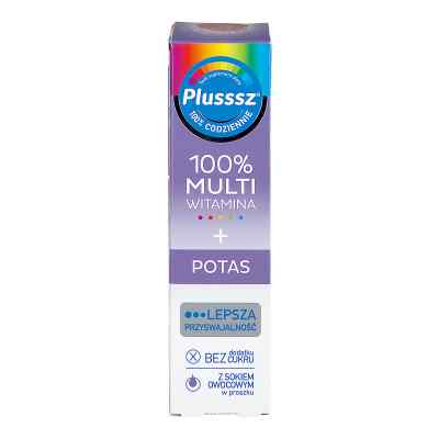 Plusssz 100% Multiwitamina + Potas zamów na apo-discounter.pl