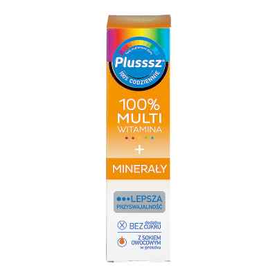 Plusssz 100% Multiwitamina + Minerały zamów na apo-discounter.pl