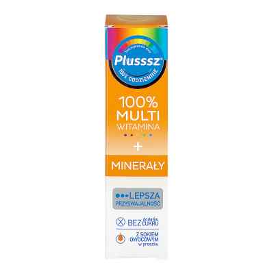 Plusssz 100% Multiwitamina + Minerały zamów na apo-discounter.pl