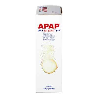 Apap C Plus ból i gorączka tabletki musujące zamów na apo-discounter.pl