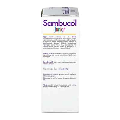 Sambucol Junior, syrop dla dzieci po 6 roku życia zamów na apo-discounter.pl