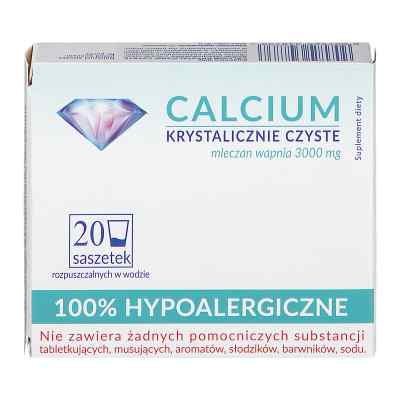 Calcium krystalicznie czyste, saszetki zamów na apo-discounter.pl