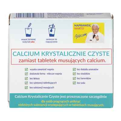 Calcium krystalicznie czyste, saszetki zamów na apo-discounter.pl