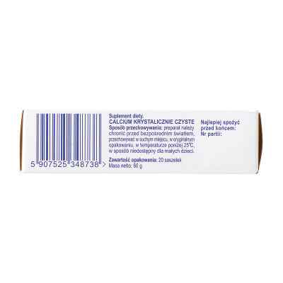 Calcium krystalicznie czyste, saszetki zamów na apo-discounter.pl