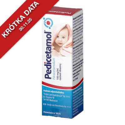 Pedicetamol krople 100 mg/ml  30 ml od LABORATORIOS ERN S.A. PZN 08300955