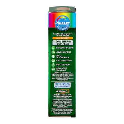 Plusssz Active 100% Energy Complex tabletki musujące zamów na apo-discounter.pl