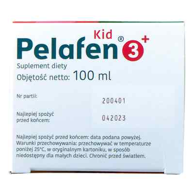 Pelafen Kid 3+ syrop zamów na apo-discounter.pl
