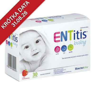 ENTitis Baby smak truskawkowy saszetki 30  od POLSKI LEK  PZN 08301046