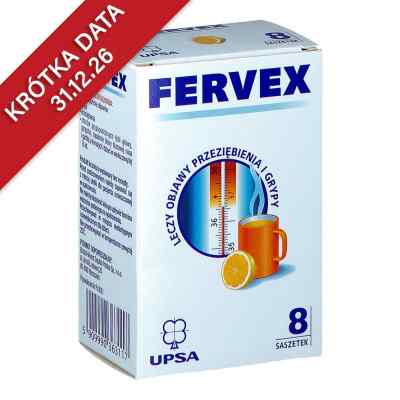 Fervex saszetki smak cytrynowy