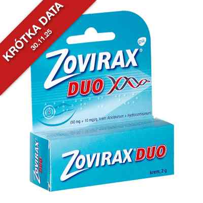 Zovirax Duo 2 g od GLAXO OPERATIONS LIMITED PZN 08301337