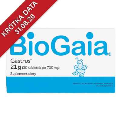 BioGaia Gastrus o smaku mandarynkowym