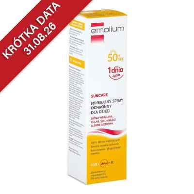 Emolium Suncare mineralny spray ochronny SPF 50+