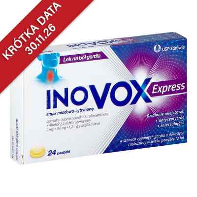 Inovox Express smak miodowo-cytrynowy