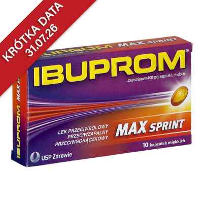 Ibuprom MAX Sprint kapsułki