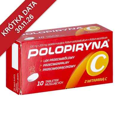 Polopiryna C tabletki musujące