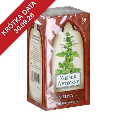 Melisa fix Zielnik Apteczny 30  od HERBAPOL-LUBLIN S.A. PZN 08301699