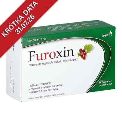 Furoxin tabletki powlekane 60  od NOVASCON PHARMACEUTICALS SP. Z O.O. PZN 08301874