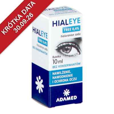 HIALEYE FREE 0,4% 10 ml od NTC S.R.L. PZN 08301936
