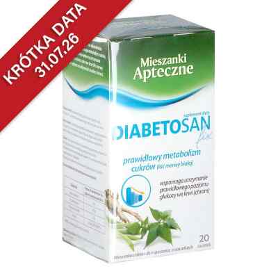 Diabetosan fix saszetki 20  od HERBAPOL-LUBLIN S.A. PZN 08302167