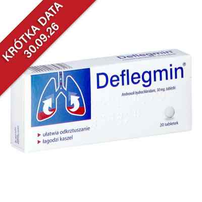 Deflegmin tabletki 20  od ICN POLFA RZESZÓW S.A. PZN 08302304