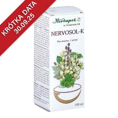 Nervosol K płyn doustny 100 ml od KRAKOWSKIE ZAKŁADY ZIELARSKIE 