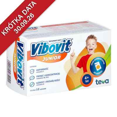 Vibovit Junior o smaku pomarańczowym proszek