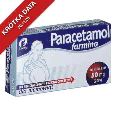 Paracetamol Farmina czopki 10  od FARMINA SP. Z O.O. PZN 08302416