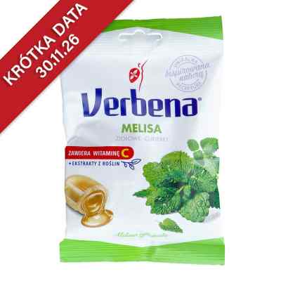 Verbena Melisa ziołowe cukierki z witaminą C
